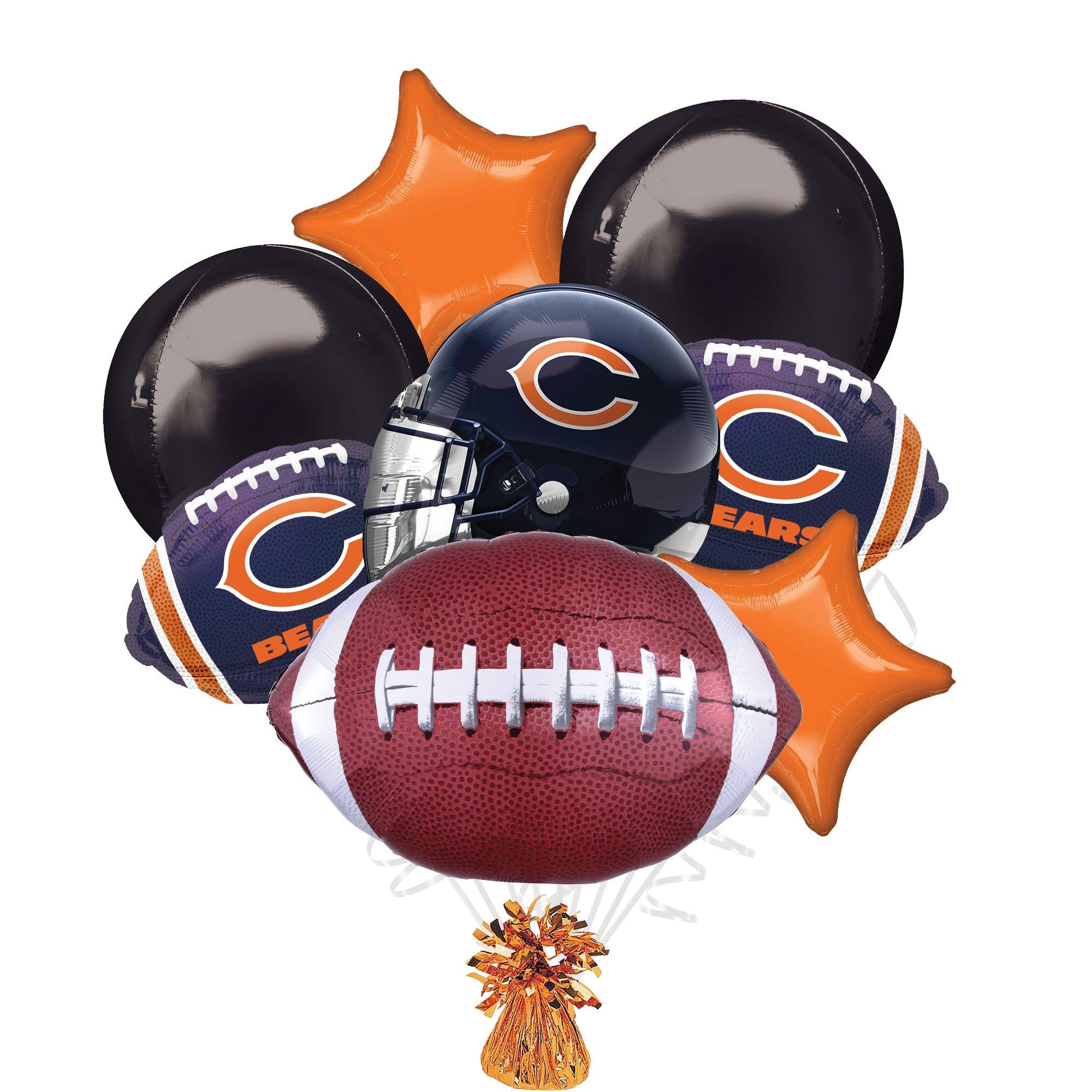 Chicago Bears Foil Balloon Bouquet